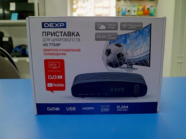 Купить DEXP HD 7734P в Усть-Илимск за 1000 руб.