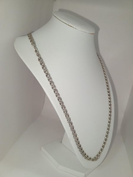 серебряная цепь Цепь серебро 925 26,69g, вес изделия 26.79g, длина 60 см в Усть-Илимск