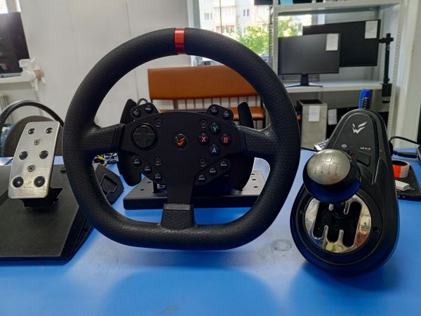 руль игровой с педалями Ardor Gaming Silverstone в Усть-Илимск