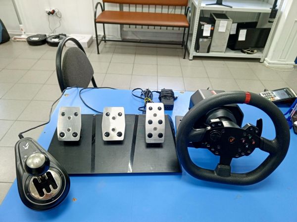 руль игровой с педалями Ardor Gaming Silverstone в Усть-Илимск