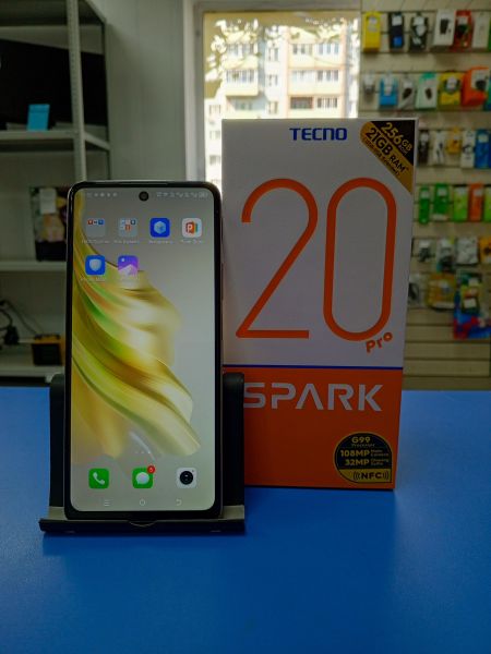 сотовый телефон TECNO Spark 20 Pro 12/256GB (KJ6) Duos в Усть-Илимск