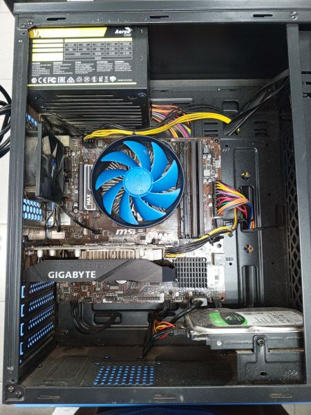 системный блок Сборка Ryzen 3 3100, GTX 1650 4GB, 12GB RAM, HDD 1000 GB в Усть-Илимск