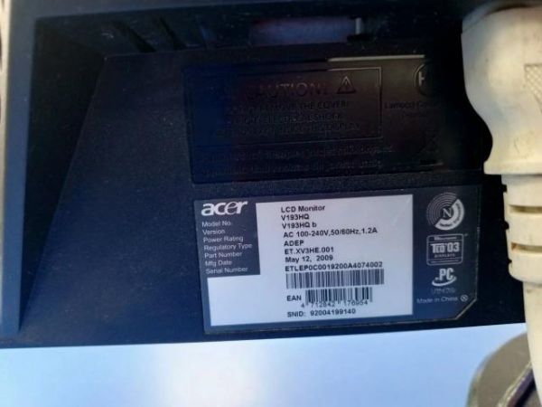 монитор Acer V193HQ в Усть-Илимск