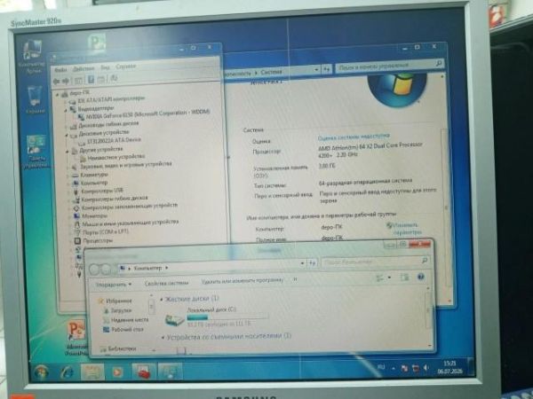 системный блок Сборка Athlon 64 4200+, GeForce 6150, 3GB RAM, HDD 120 GB в Усть-Илимск