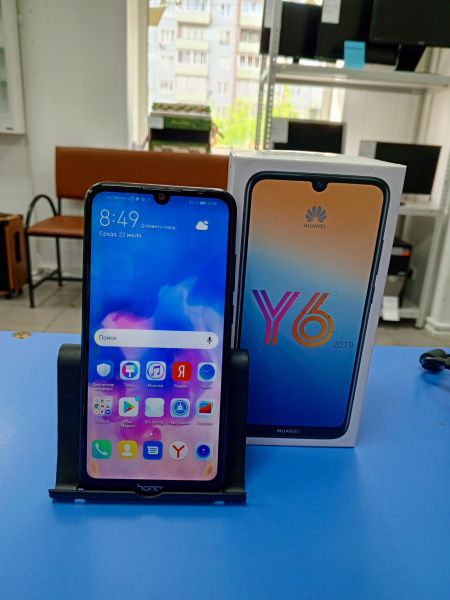 сотовый телефон Huawei Y6 2019 (MRD-LX1F) Duos в Усть-Илимск