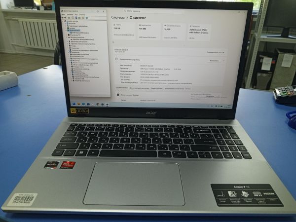 ноутбук Acer Aspire 3 A315-44P-R2DH (Radeon Graphics, RAM 12  GB, SSD 256 GB) в Усть-Илимск