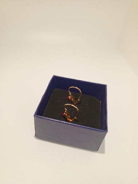 золотые серьги Серьги золото 585 6,13g, вес изделия 6.13g в Иркутск