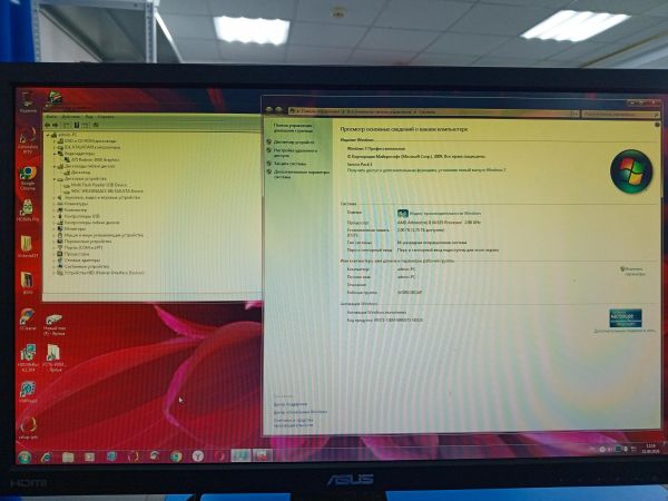 системный блок Сборка Athlon II X4 635, RAM 2 GB, HDD 250 GB в Усть-Илимск
