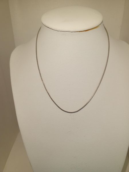 серебряная цепь Цепь серебро 925 3,45g, вес изделия 3.46g, длина 36 см, 00 нет камней в Усть-Илимск