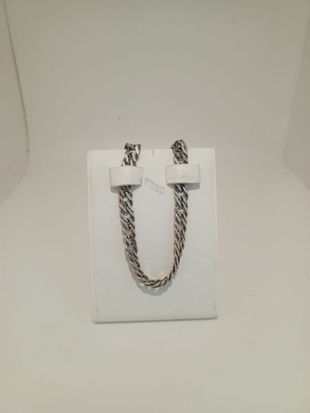 серебряный браслет Браслет серебро 925 7,29g, вес изделия 7.3g, длина 18 см, 00 нет камней в Иркутск