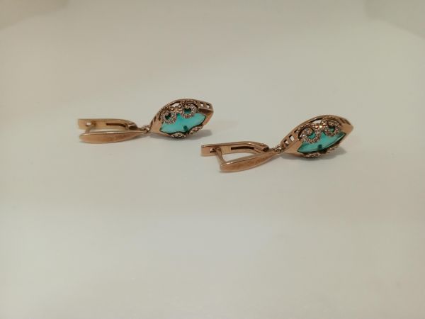 серебряные серьги Серьги серебро 925 4,49g, вес изделия 5.49g в Усть-Илимск