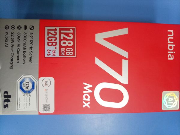 Купить Nubia V70 Max 6/128GB (Z2467) Duos в Ангарск за 6300 руб.