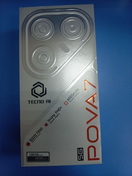 Купить TECNO Pova 7 5G 8/128GB (LJ7) Duos в Ангарск за 11700 руб.