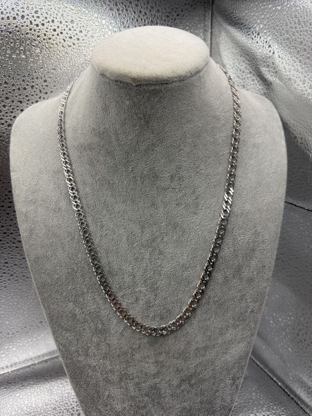серебряная цепь Цепь серебро 925 26,74g, вес изделия 26.75g, длина 60 см в Ангарск