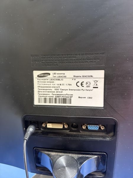 монитор Samsung S24C350BL в Ангарск