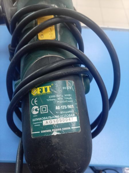 шлифмашина угловая сетевая FIT AG-125/901 в Ангарск