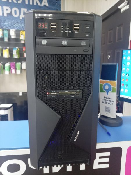 системный блок Сборка Phenom II X6 1090T, RX 570, RAM 8 GB, HDD 1TB+SSD 480+128GB в Ангарск