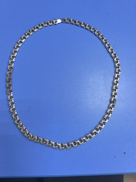 серебряная цепь Цепь серебро 925 29,32g, вес изделия 29.33g, длина 50 см в Ангарск