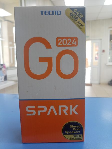 сотовый телефон TECNO Spark Go 2024 3/64GB (BG6) Duos в Ангарск