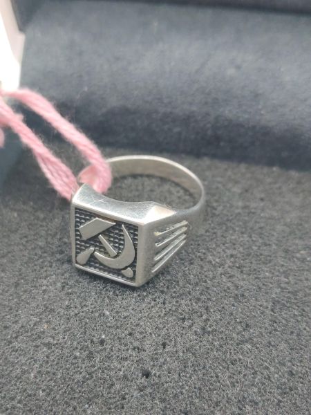 Купить Кольцо серебро 925 5,61g, вес изделия 5.61g, размер 21 в Усть-Илимск за 1050 руб.