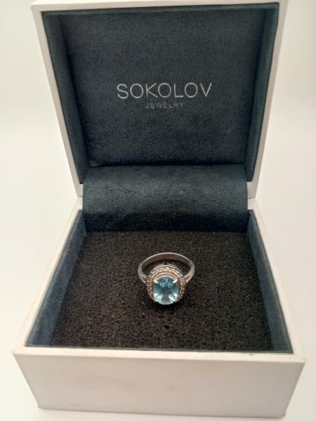 Купить Кольцо серебро 925 2,29g, вес изделия 4.09g, размер 17 в Усть-Илимск за 650 руб.