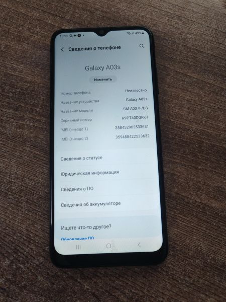 Купить Samsung Galaxy A03s 4/64GB (A037F) Duos в Усть-Илимск за 3100 руб.