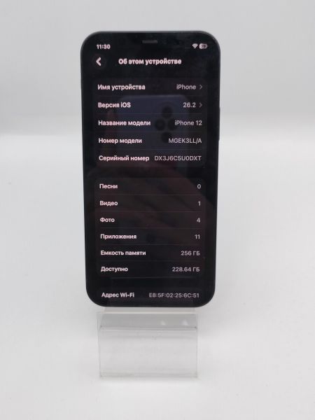 сотовый телефон Apple iPhone 12 256GB в Саянск