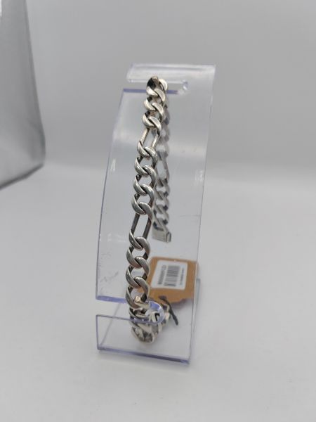 серебряный браслет Браслет серебро 925 28,90g, вес изделия 28.9g, длина 23 см в Усть-Илимск