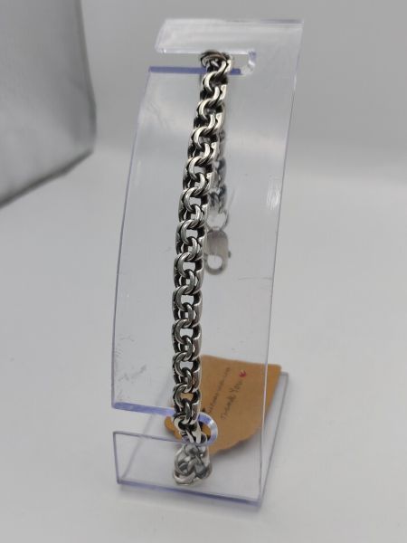 серебряный браслет Браслет серебро 925 20,83g, вес изделия 20.83g, длина 20 см в Усть-Илимск