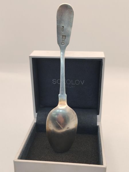 серебряная ложка Ложка серебро 925 24,00g, вес изделия 24g в Усть-Илимск