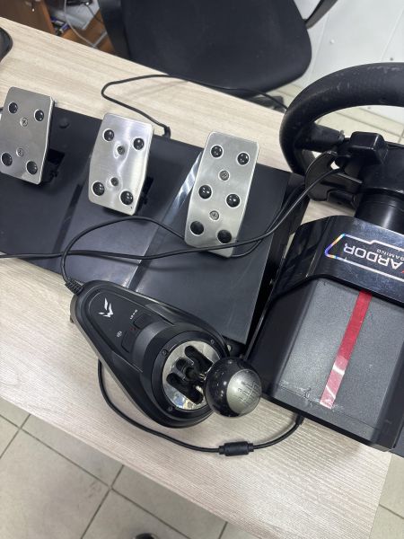 руль игровой с педалями Ardor Gaming Silverstone в Усть-Илимск