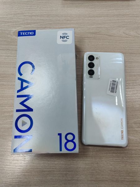 сотовый телефон TECNO Camon 18 6/128GB (CH6n) Duos в Усть-Илимск
