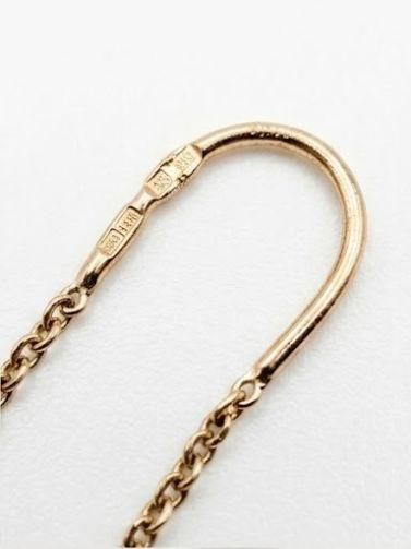 золотые серьги Серьги золото 585 0,48g, вес изделия 0.48g в Иркутск