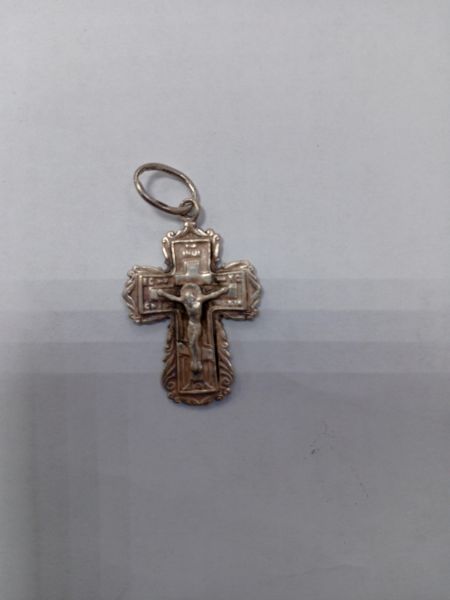 серебряный крест Крест серебро 925 4,12g, вес изделия 4.12g в Усть-Илимск