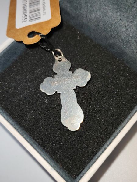 серебряный крест Крест серебро 925 5,65g, вес изделия 5.65g в Усть-Илимск