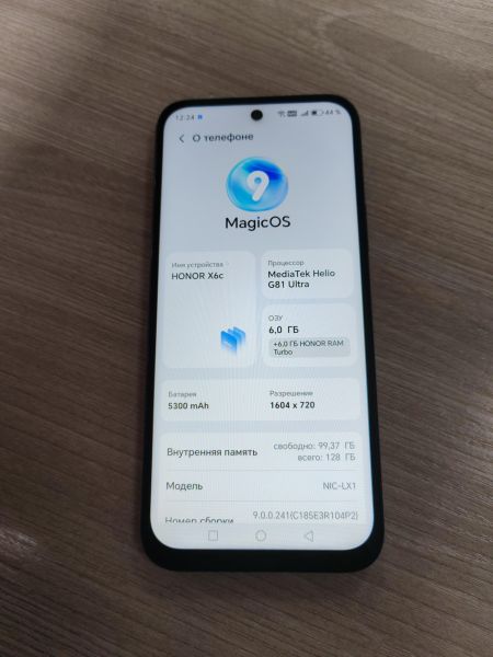 сотовый телефон Honor X6c 6/128GB (NIC-LX1) Duos в Усть-Илимск
