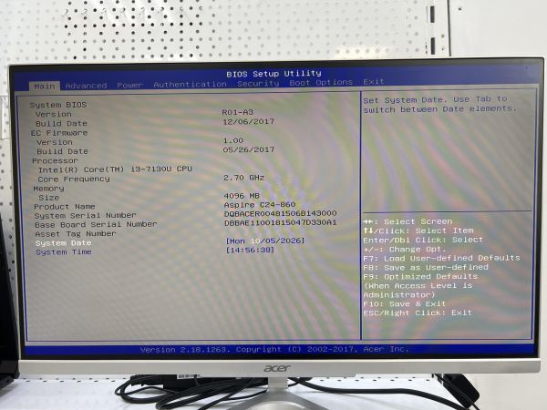 моноблок Acer Aspire C24-860 в Томск