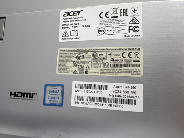 моноблок Acer Aspire C24-860 в Томск