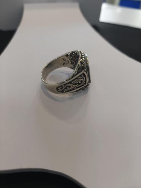 серебряное кольцо Кольцо серебро 925 9,46g, вес изделия 9.46g, размер 22 в Иркутск