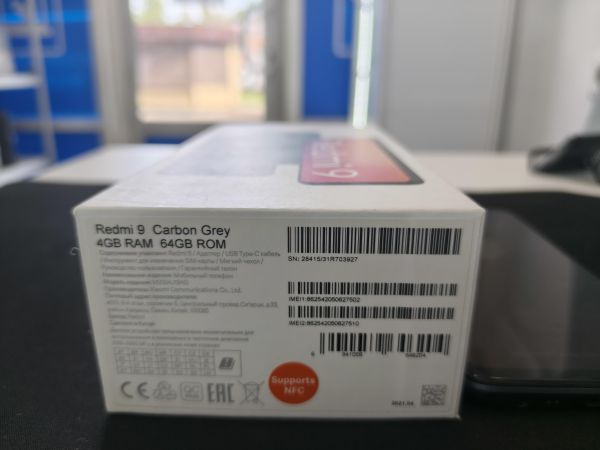 сотовый телефон Xiaomi Redmi 9 NFC 4/64GB (M2004J19AG) Duos в Иркутск