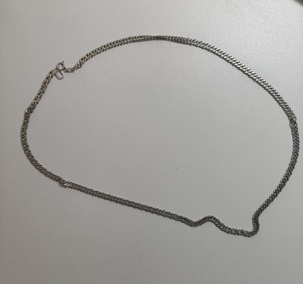 серебряная цепь Цепь серебро 925 11,89g, вес изделия 11.9g, длина 58 см, 00 нет камней в Иркутск