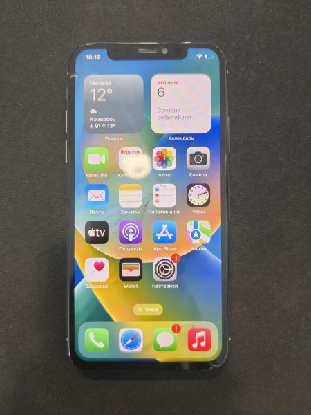 сотовый телефон Apple iPhone X 64GB в Иркутск