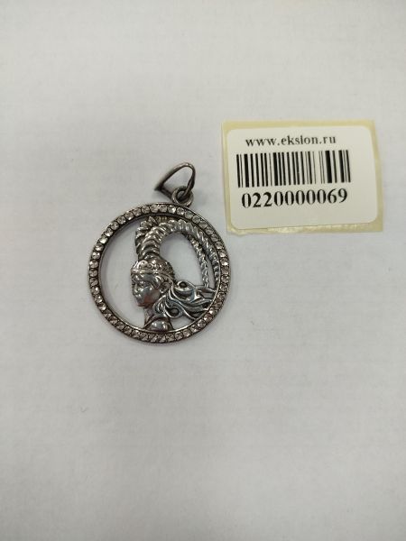 серебряная подвеска Подвеска серебро 925 5,35g, вес изделия 5.35g в Иркутск
