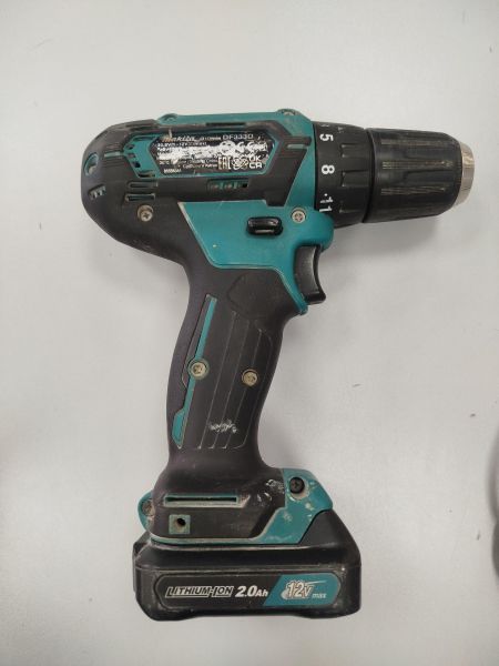 шуруповёрт аккумуляторный Makita DF333D с СЗУ в Иркутск