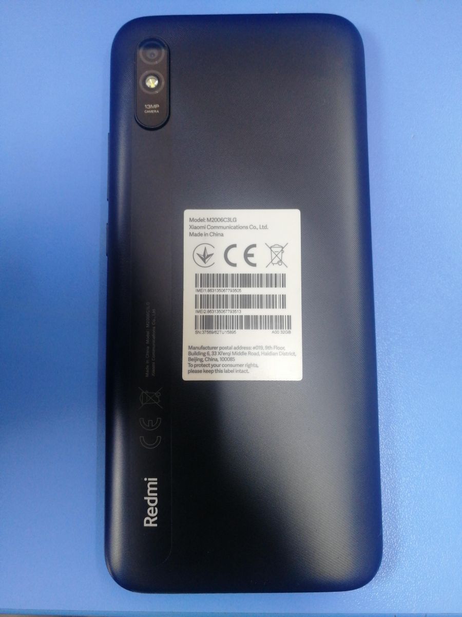 Скупка и продажа СОТОВЫЕ ТЕЛЕФОНЫ Xiaomi Xiaomi Redmi 9A 2/32GB (M2006C3LG/M2006C3LI)  Duos ID:0003029975 на выгодных условиях в Ангарске | Эксион