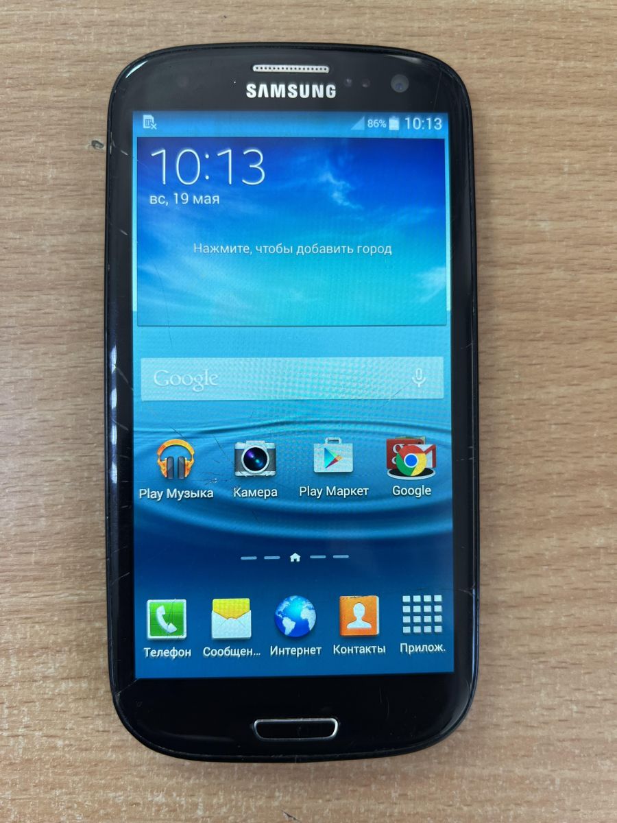 Скупка и продажа СОТОВЫЕ ТЕЛЕФОНЫ Samsung Samsung Galaxy S3 (i9300I) Duos  ID:0005019864 на выгодных условиях в Ангарске | Эксион