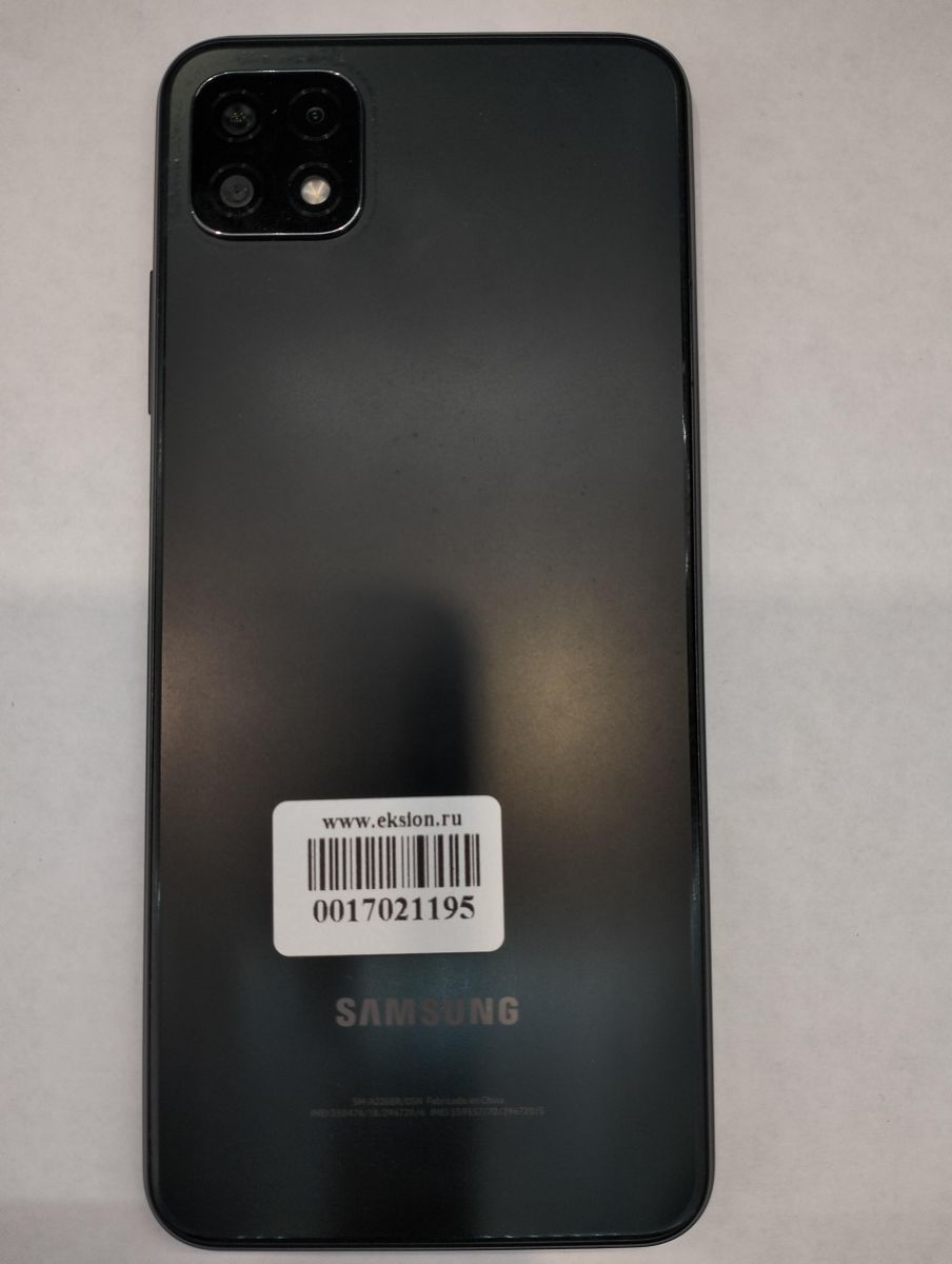 Скупка и продажа СОТОВЫЕ ТЕЛЕФОНЫ Samsung Samsung Galaxy A22/s 5G 4/128GB  (A226B) Duos ID:0017021195 на выгодных условиях в Екатеринбурге | Эксион