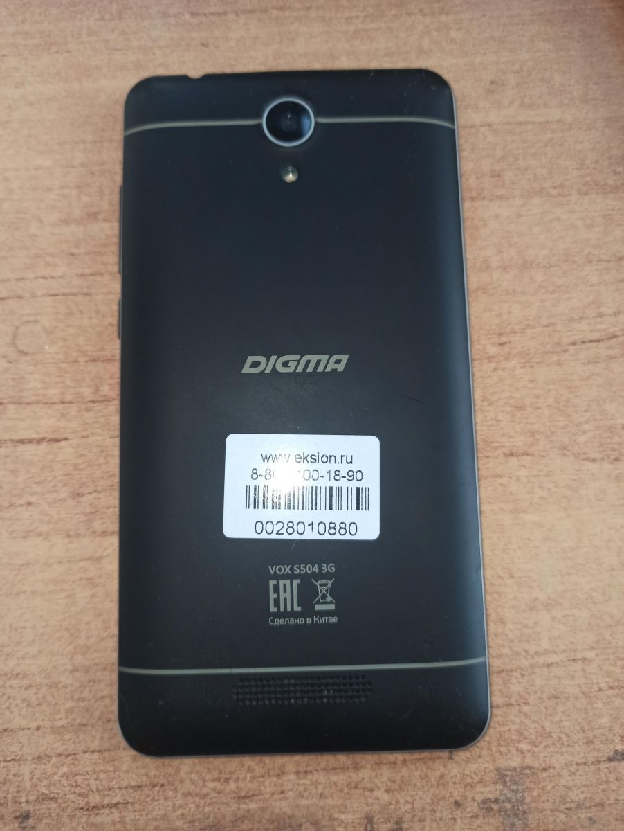 Скупка и продажа СОТОВЫЕ ТЕЛЕФОНЫ Digma Digma Vox S504 3G (VS5016PG) Duos  ID:0028010880 на выгодных условиях в Иркутске | Эксион