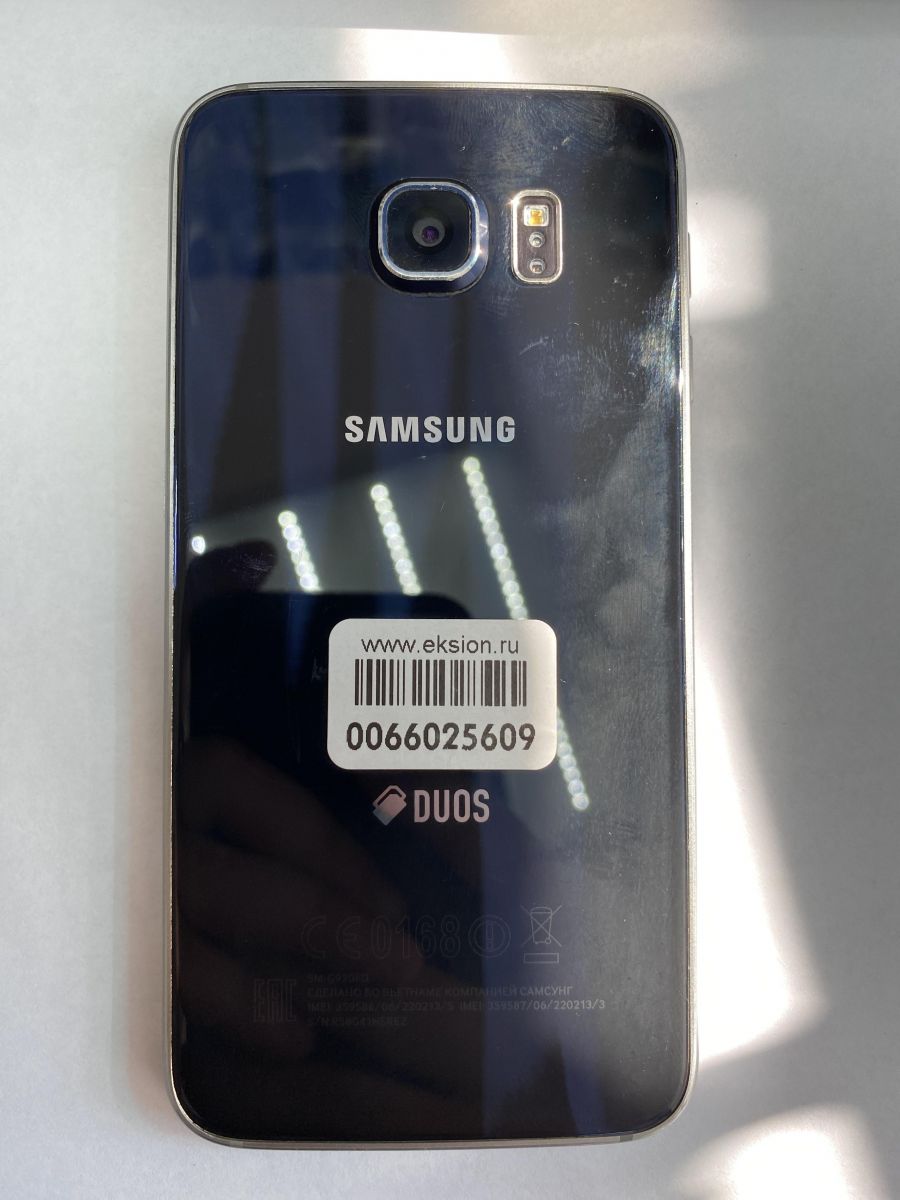 Скупка и продажа СОТОВЫЕ ТЕЛЕФОНЫ Samsung Samsung Galaxy S6 3/64GB (G920FD)  Duos ID:0066025609 на выгодных условиях в Томске | Эксион