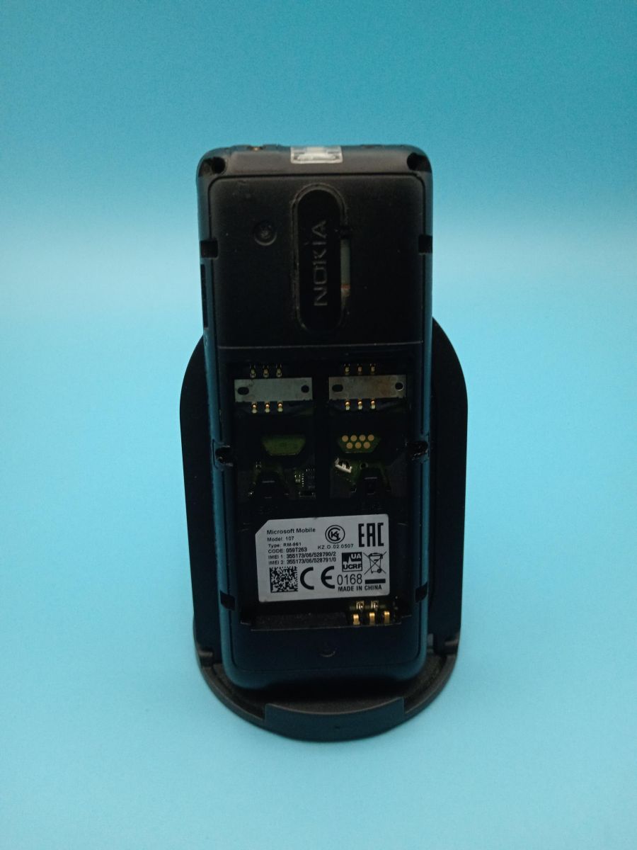 Скупка и продажа СОТОВЫЕ ТЕЛЕФОНЫ Nokia Nokia 107 (RM-961) Duos  ID:0070018160 на выгодных условиях в Черемхово | Эксион